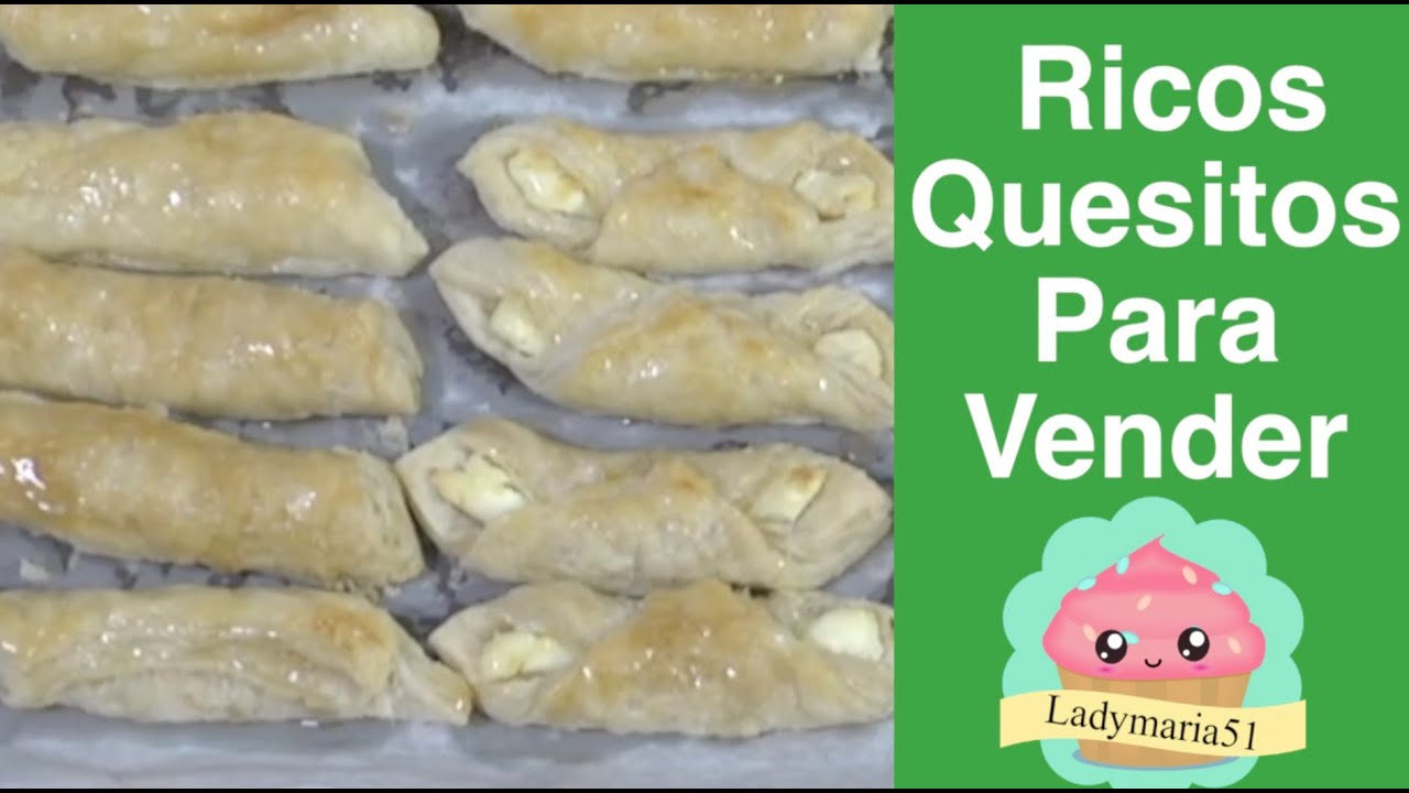 Cómo hacer Quesitos para Vender | Clases de Repostería Video # 35 |Curso de Repostería | Ladymaria51