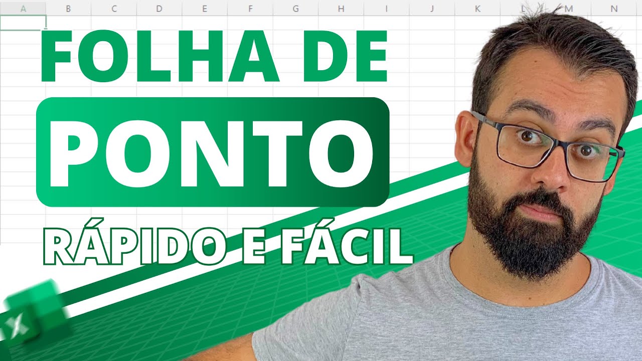 Como fazer uma folha de ponto no Excel | Rápido e Fácil