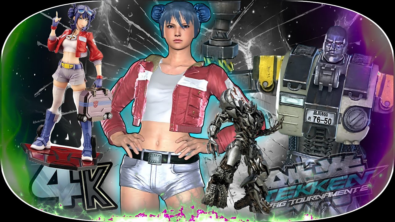 Lili ( Bishoujo ) & P-Jack ( Megatron ) Ultra Hard UHD 4K 60 FPS 