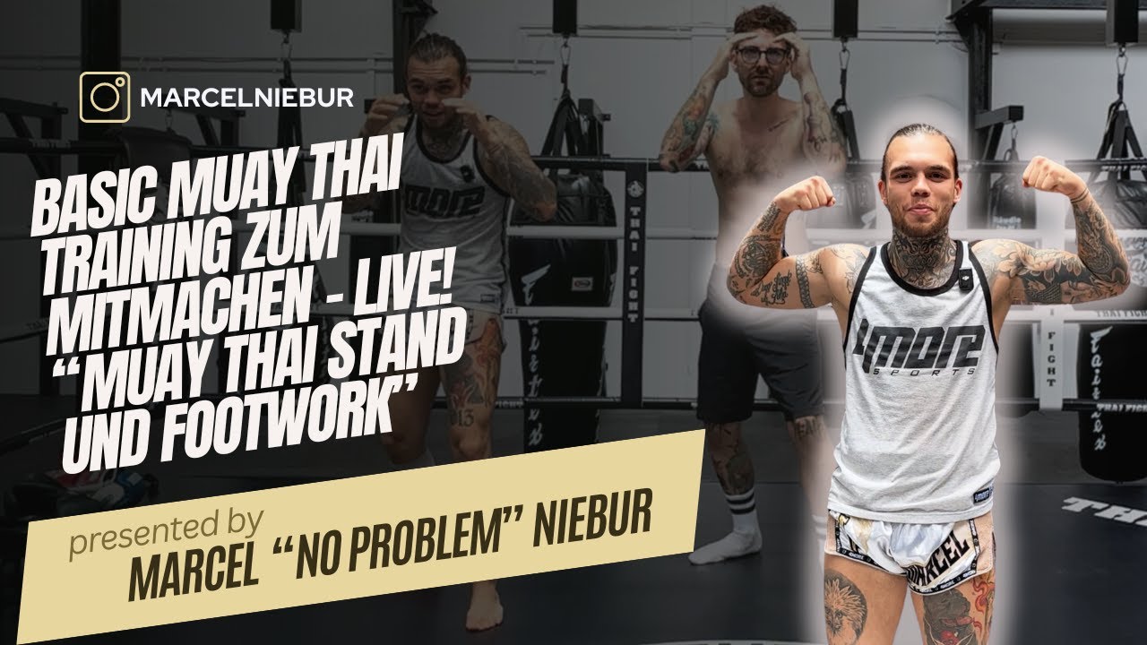 Muay Thai Basic Training zum Mitmachen – Live! 