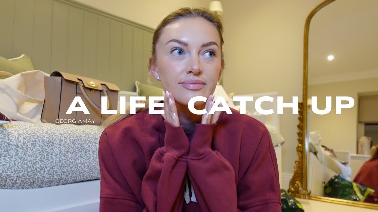 a big old catchup. january vlog. | Georgia May