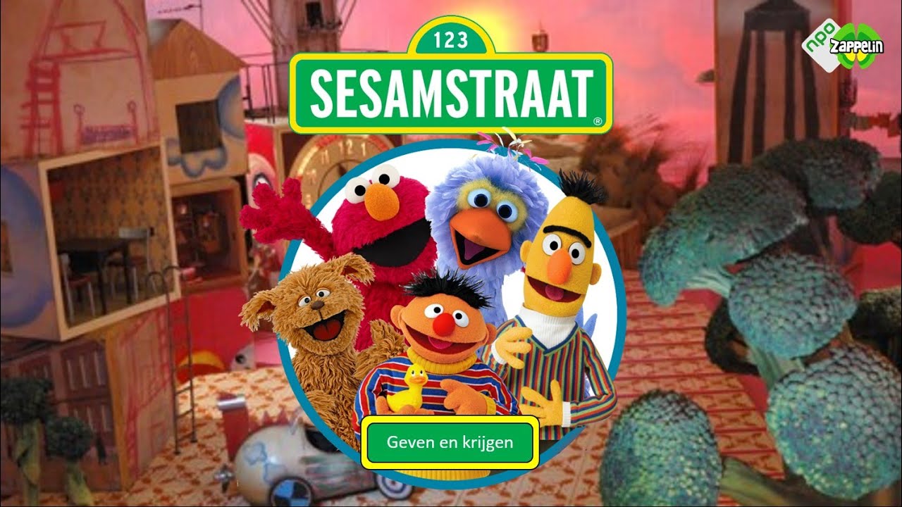 Sesamstraat - Aflevering: Geven en krijgen (Nederlands Gesproken)