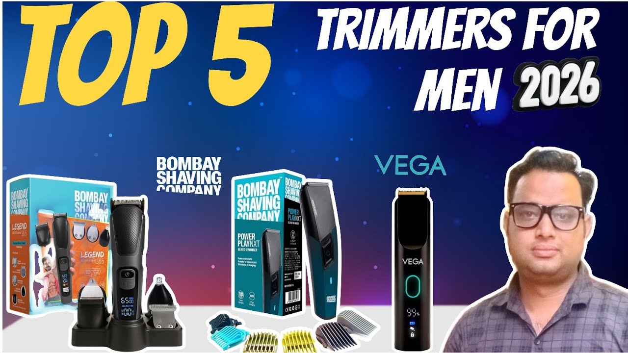 🔥[TOP 5]🔥 TOP 5 BEST TRIMMERS FOR MEN 2026 🔥🔥🔥 TOP MENS TRIMMER 🔥🔥🔥 2026 BEST TRIMMER 