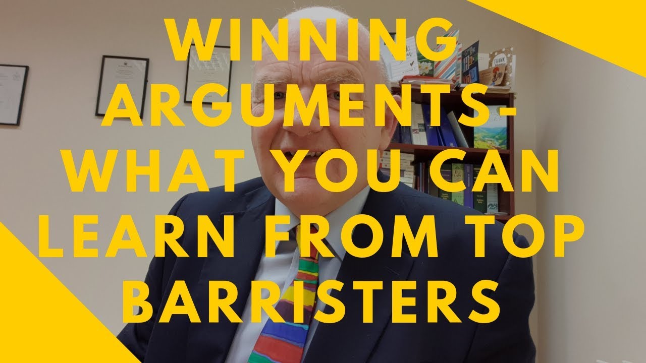 Winning Arguments-What You Can Learn from Top Barristers