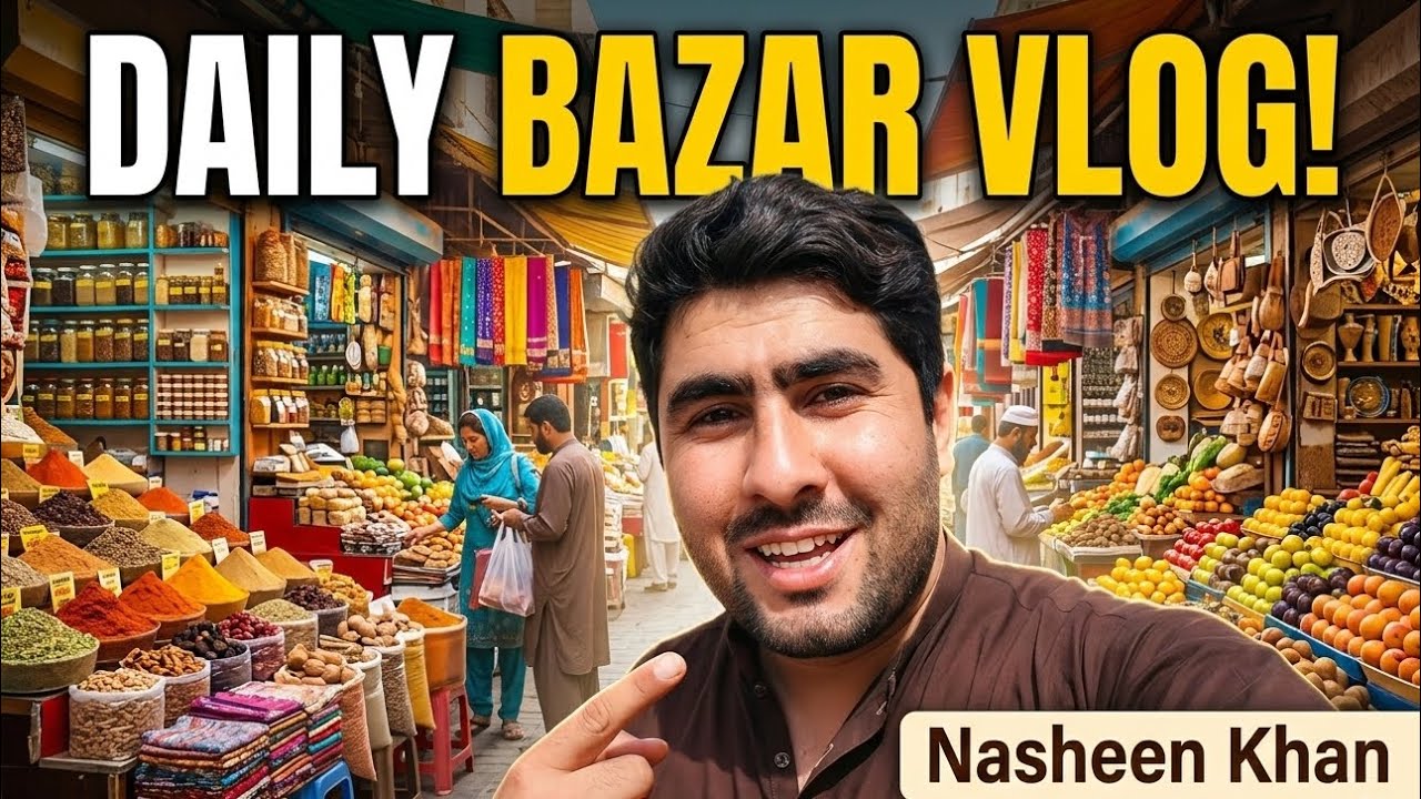 New vlog 💝 in bazar watch full video 📸