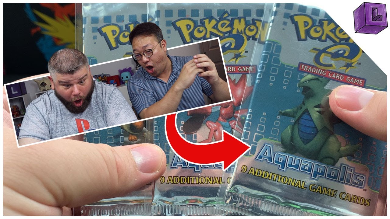 THESE PACKS WERE 🔥🔥🔥! Opening Aquapolis Pokemon Packs!