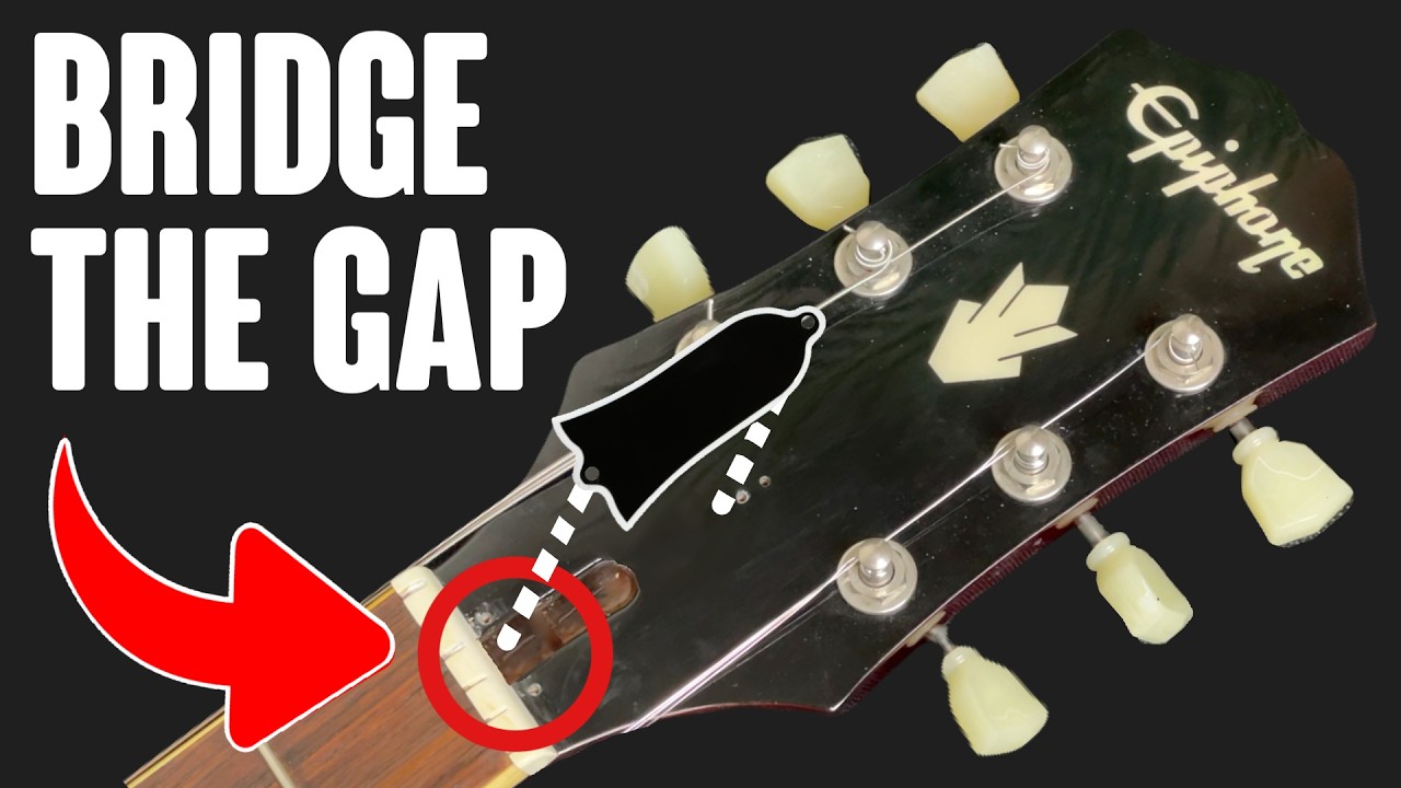 Модернизация Epiphone: придайте головке грифа вид Gibson! (Часть 1)