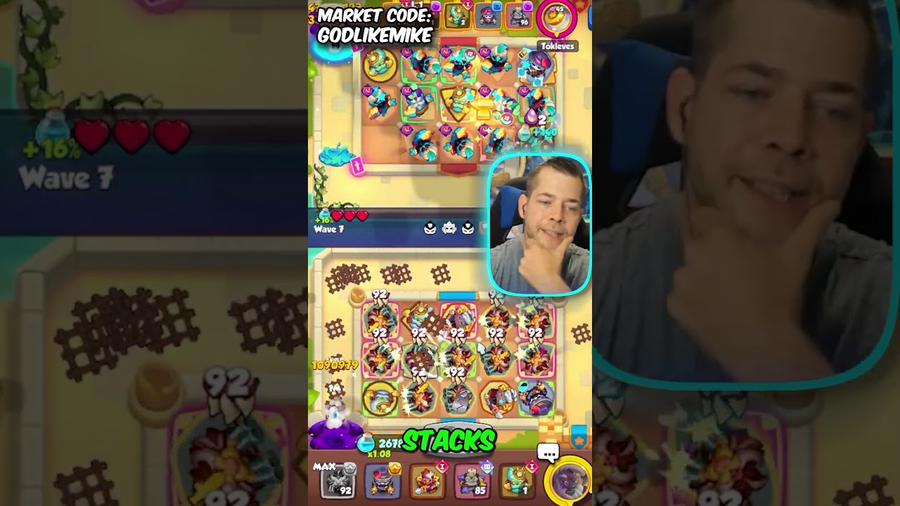 Worst Deck vs META Powerhouse - Hunter&rsquo;s Struggle in Rush Royale