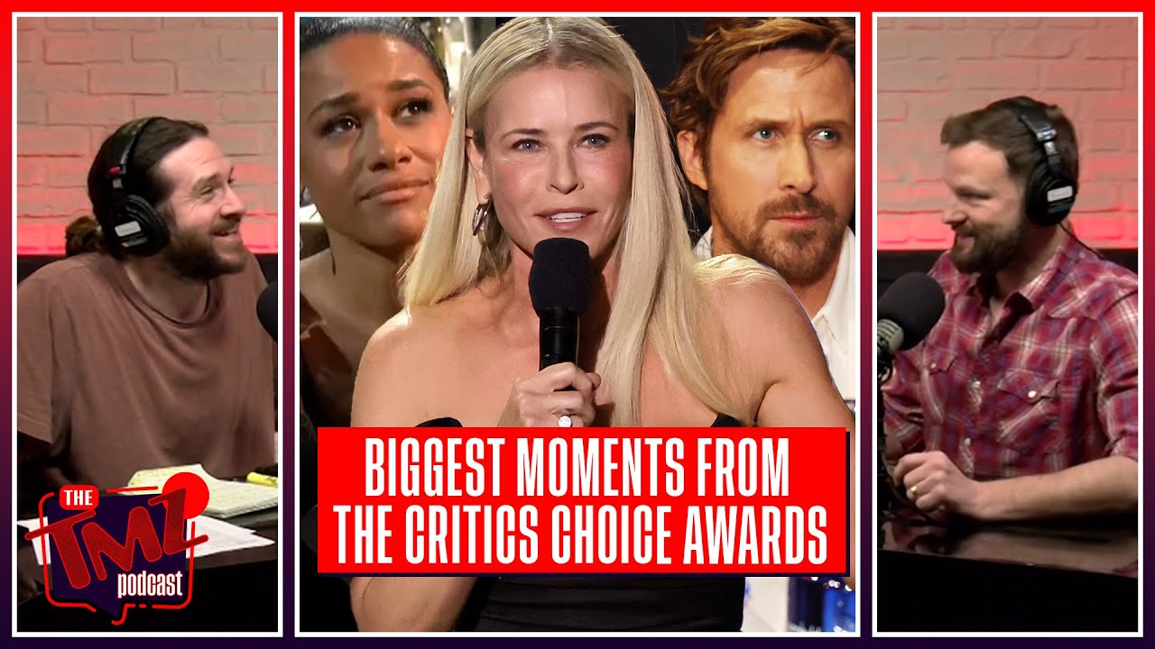 Critics Choice Awards: Chelsea Handler Takes Jab At Jo Koy, Gosling's Shocking Win | The TMZ Podcast