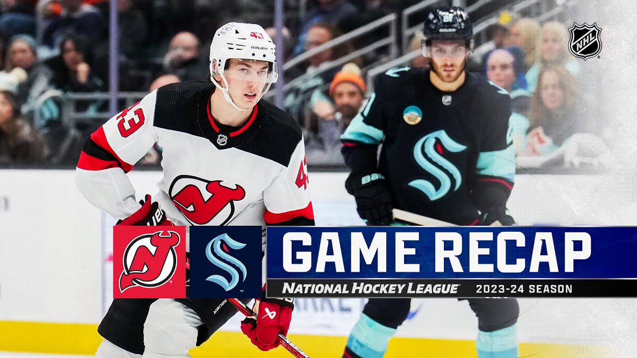 Devils @ Kraken 12/7 | NHL Highlights 2023