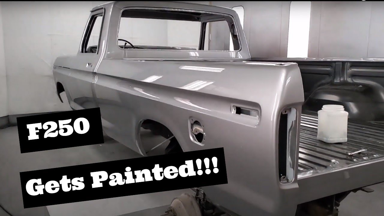 1978 Ford F250 Gets Paint!!!