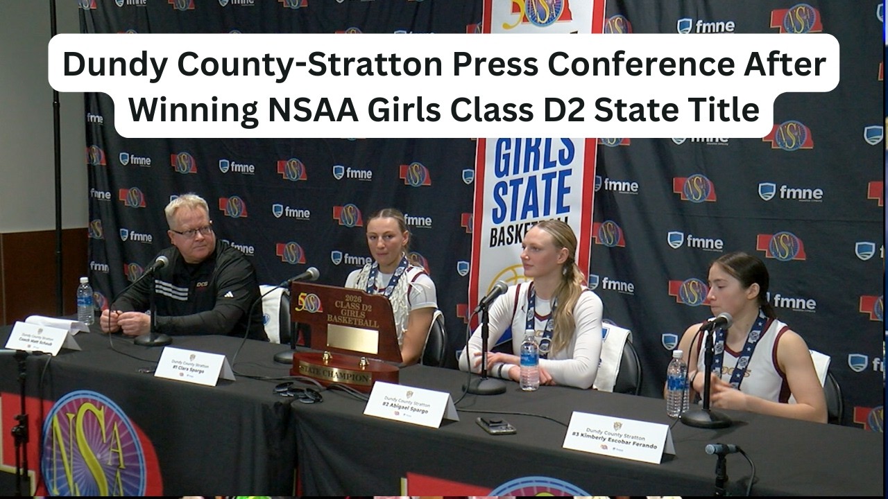 Dundy County-Stratton Press Conference After Winning NSAA Girls Basketball Class D2 State Title