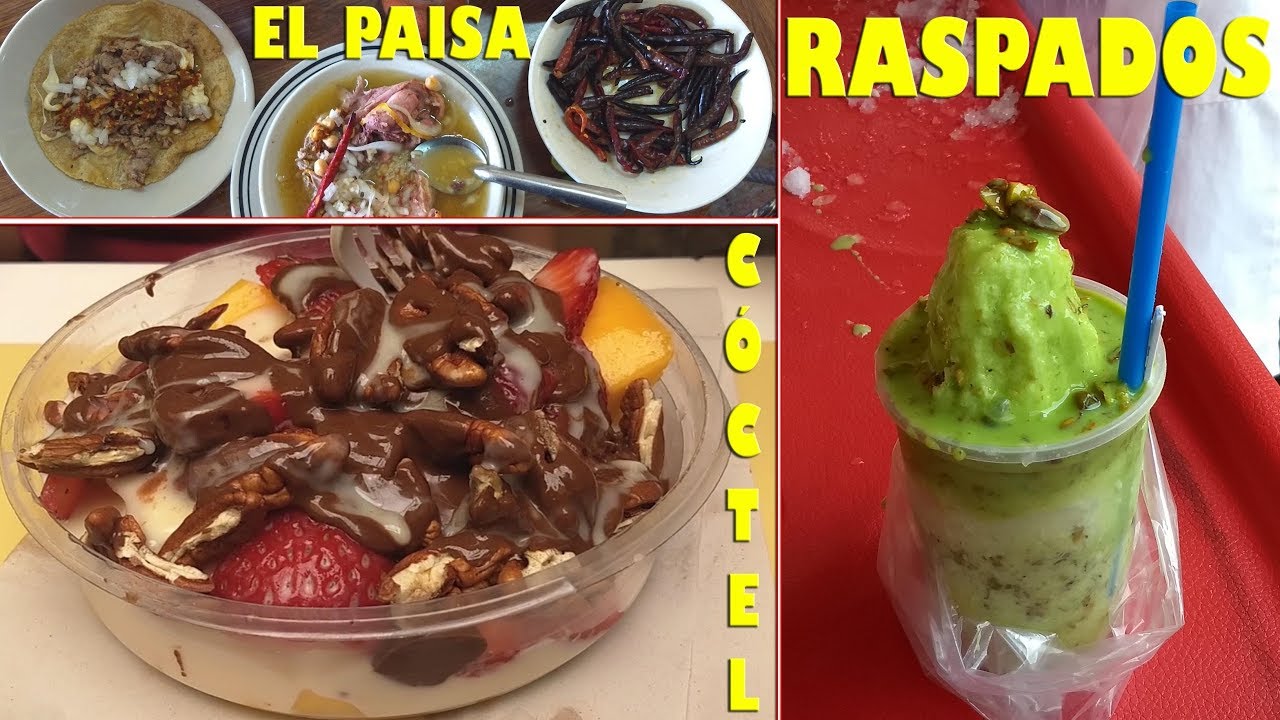 Ciudad Neza - raspados, cocteles de frutas y caldos de gallina