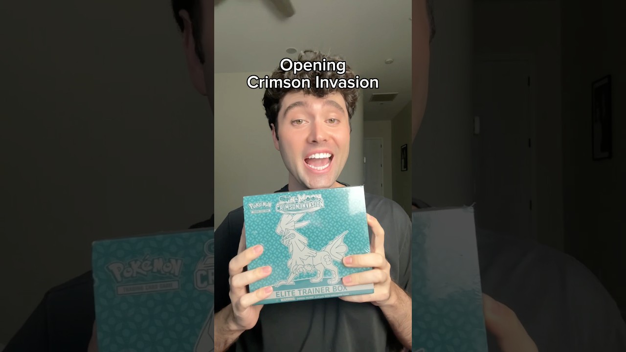 Opening a 2017 Crimson Invasion ETB #pokemoncards