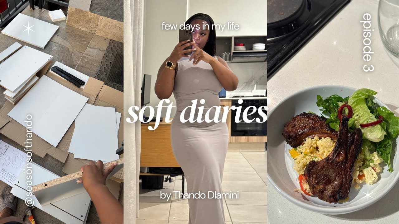 VLOG: D.I.Y at home, grocery shopping, Takealot unboxing and chef duties 