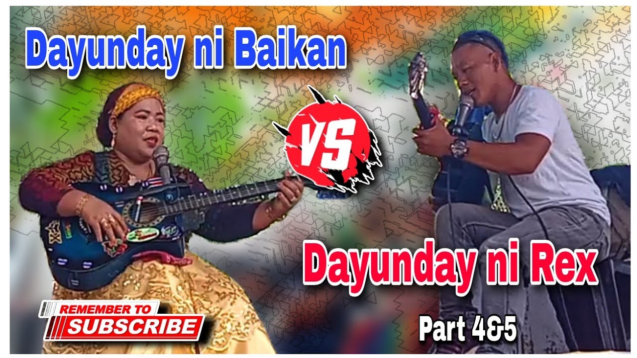 Dayunday ni Rex at Baikan | Part 4&5 dayunday live| VenceMel P YTC