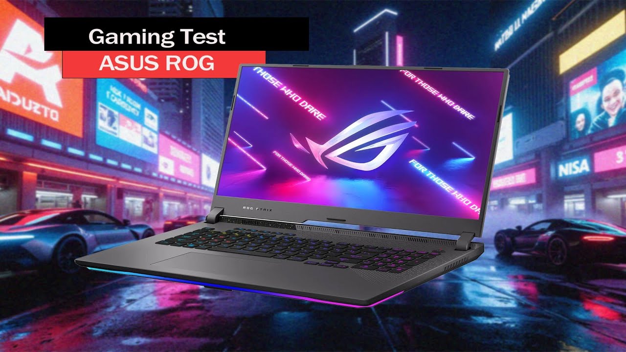 ASUS ROG Strix G17 (2022) G713 GAMING TEST IN 2K | RTX 3060 + Ryzen 9 6900HX