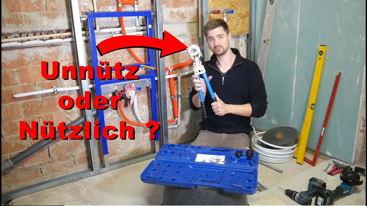 Erfahrungsbericht: Hand-Presszange für Mehrschichtverbundrohre (TH-Kontur)