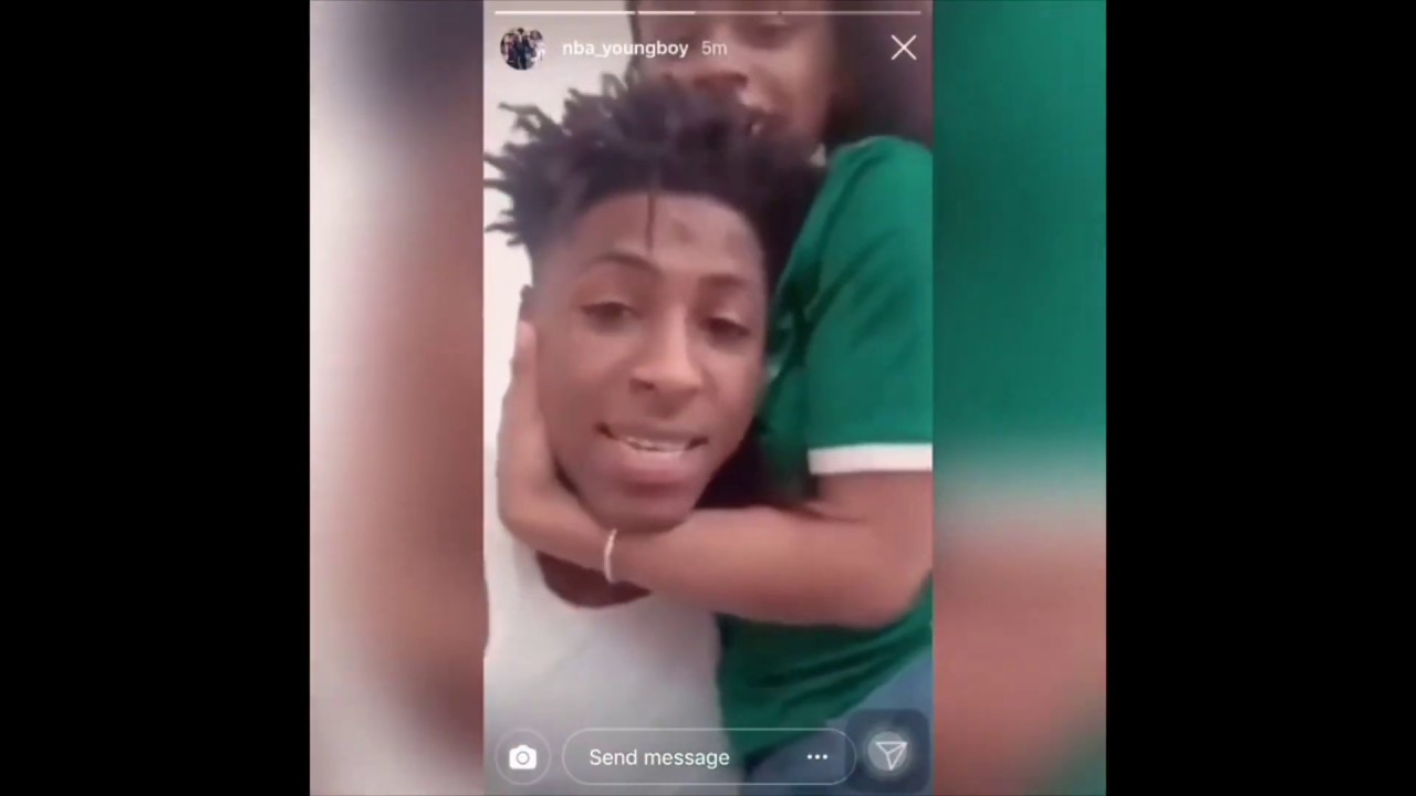 NBA YOUNGBOY ARGUES WITH GIRLFRIEND MONEY YAYA ON IG LIVE