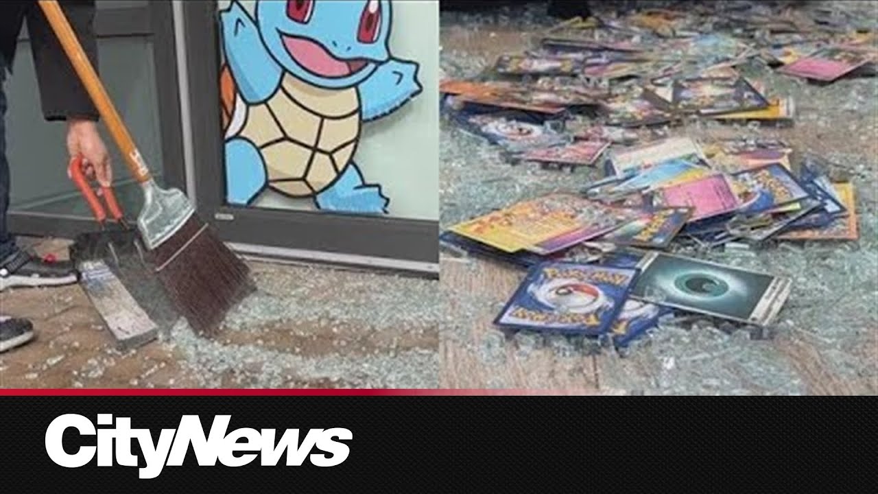 Третье ограбление магазина коллекционных открыток в Бернаби.