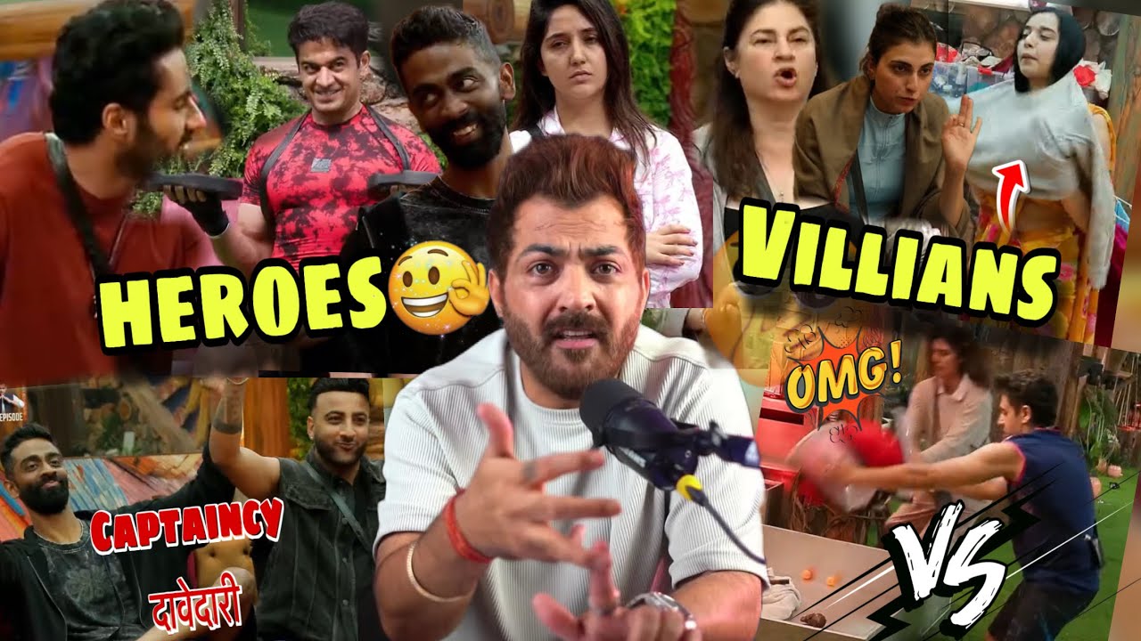 #biggboss19 #67 HEROES VS VILLIAN 😱GAURAV😔PRANIT👌FARHANA 🫢MALTI VS TANYA 😱KUNICKAA VS ABHISHEK 🤨
