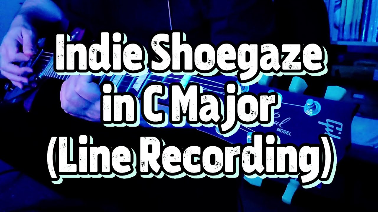 Diego Instrumental 397 (H 863) Indie Shoegaze in C Major (Line Recording)