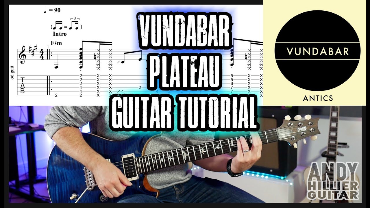 How to play Vundabar - Plateau Guitar Tutorial