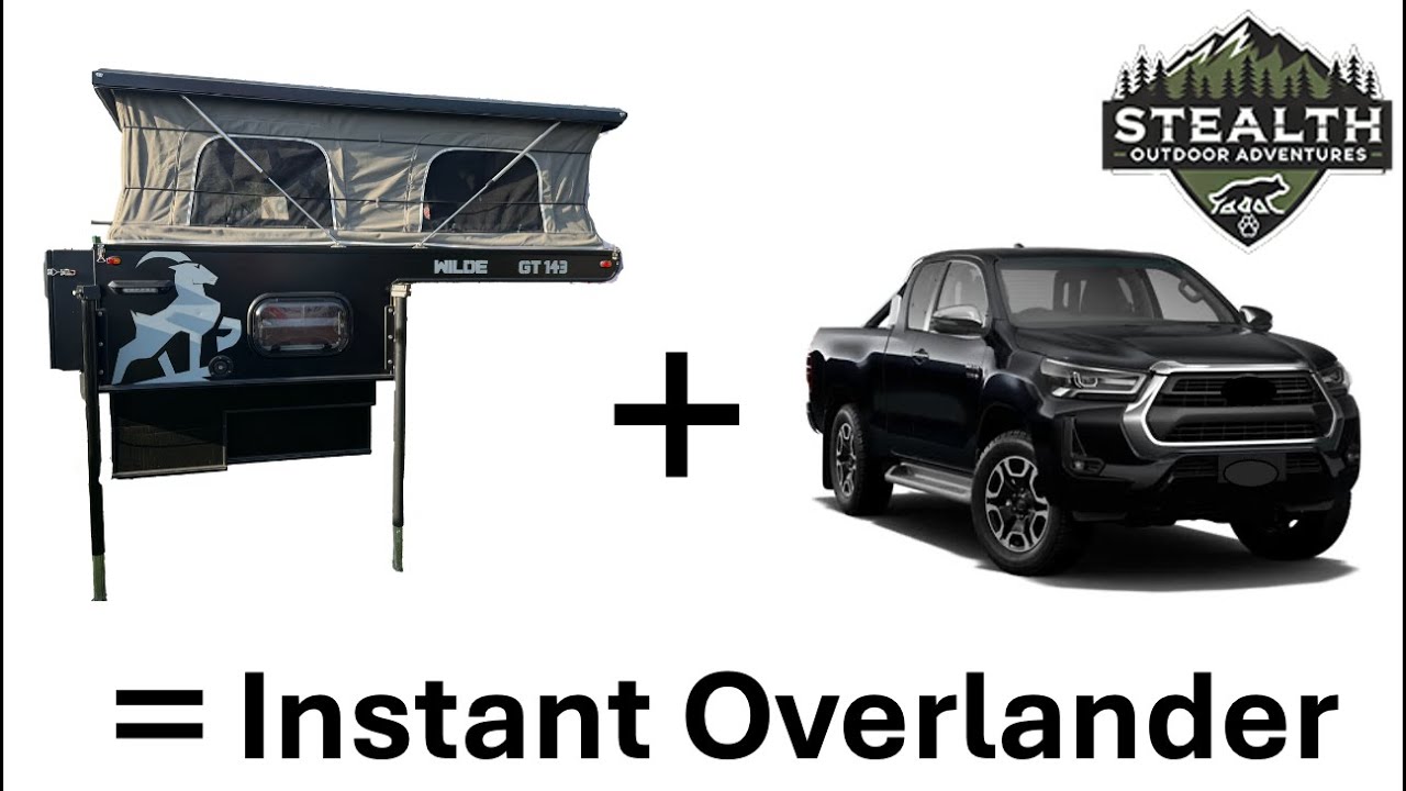 Instant Overlander? Turn your Pick-Up into a 4x4 Camper -  Wilde GT143 Demountable