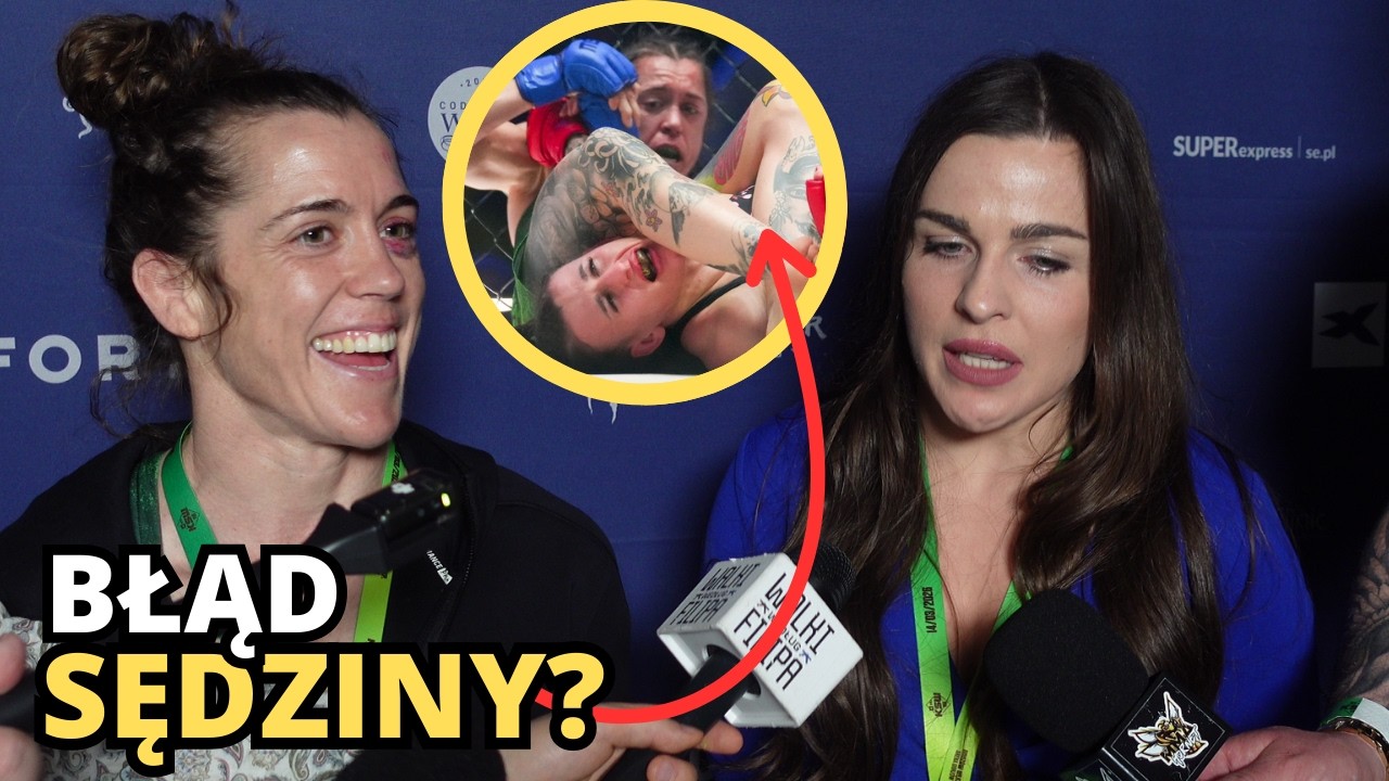 EVA DOURTHE I PAULINA KLIMEK - PRACA SĘDZI&Oacute;W NA KSW 116? OKTAGON VS KSW