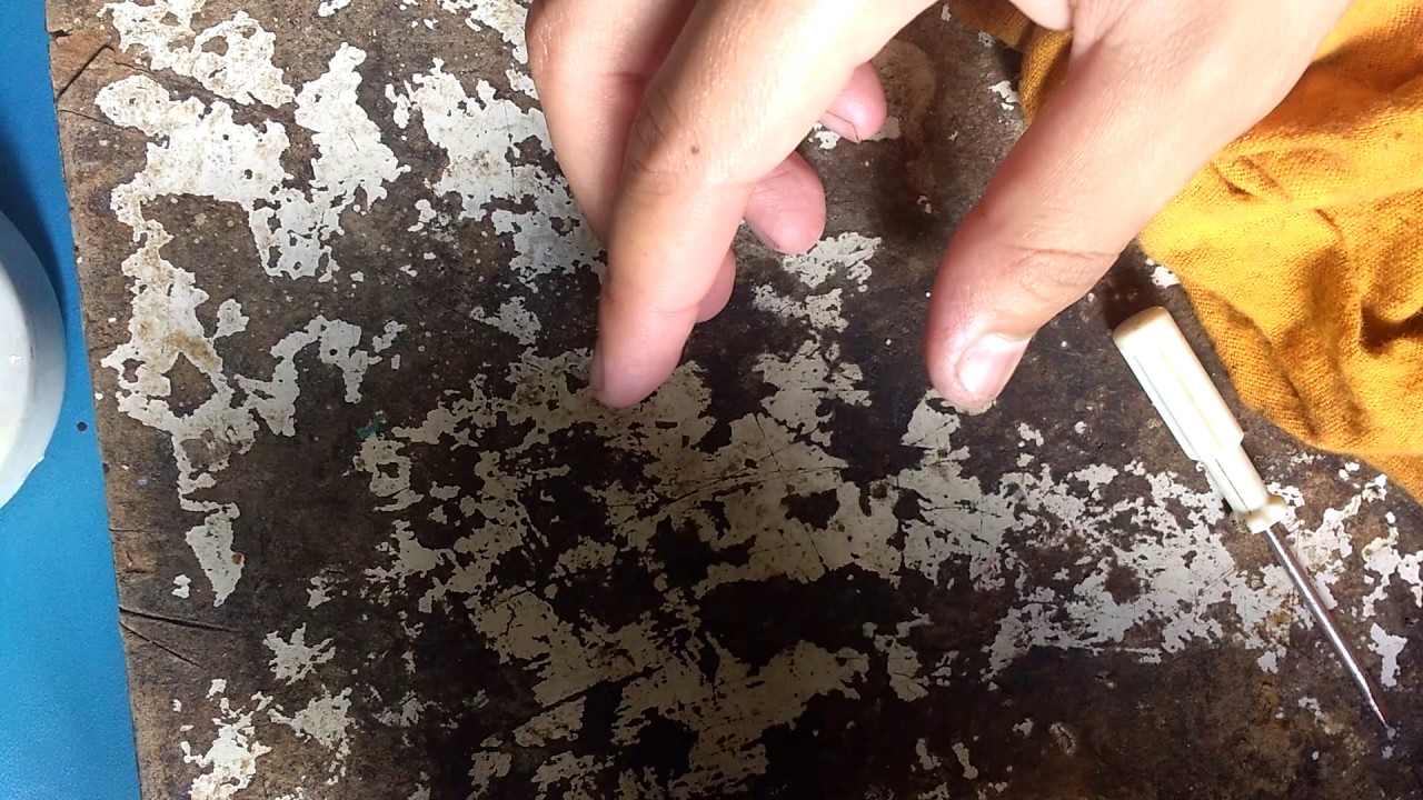 Como concertar a mola do seu cinto de segurança Part-2