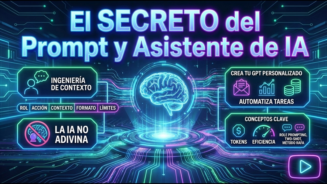 Cómo CREAR Prompts poderosos y GPTs Personalizados | Tutorial CREA