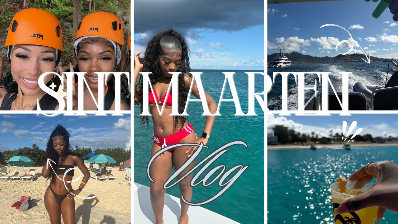 ST.MAARTEN VLOG: Anguilla + Exploring+ Zip lining + more !