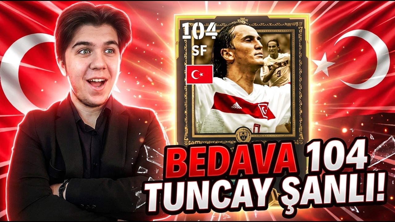 BEDAVA 103 TUNCAY ŞANLI DENEDİM! NASIL ALINIR? inanılmaz bir kart* eFootball Mobile 2026