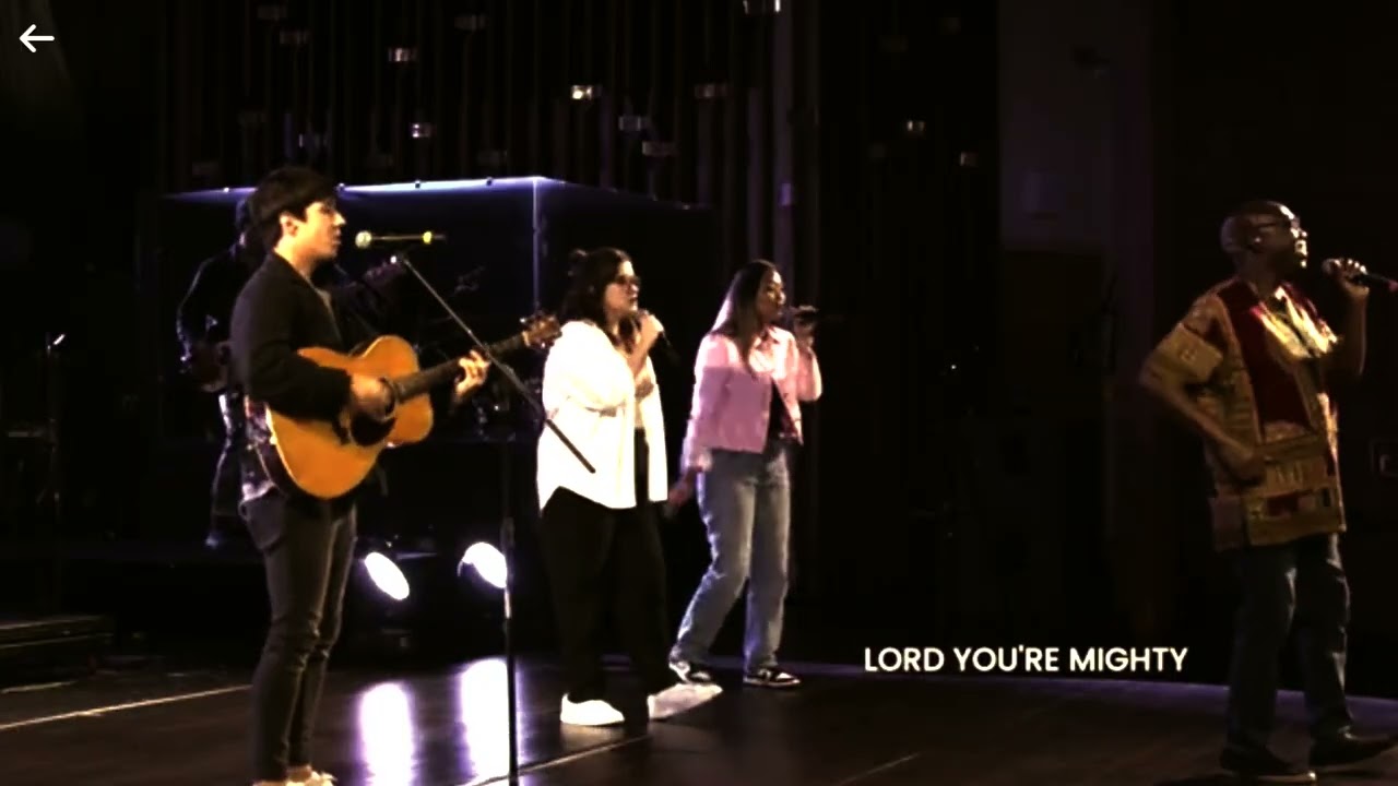 Lord You're Mighty l eric lige LIVE @ Newsong Church (Santa Ana, CA)