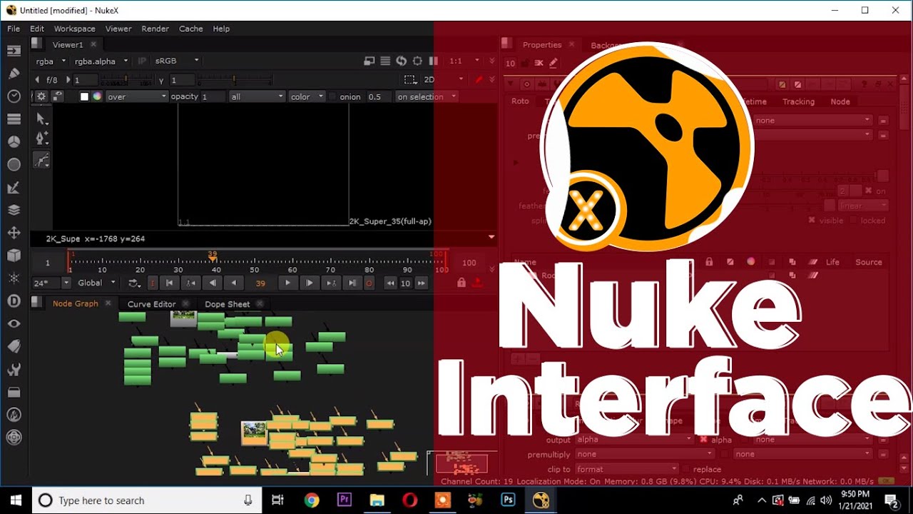 Nuke Interface II IS BETTER Than After Effects?
