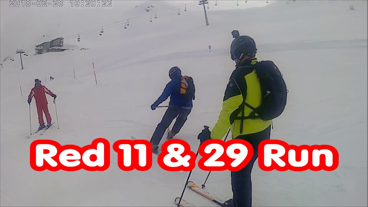 Sauze D'Oulx Red 11 and 29 (Feb 28th 2018)