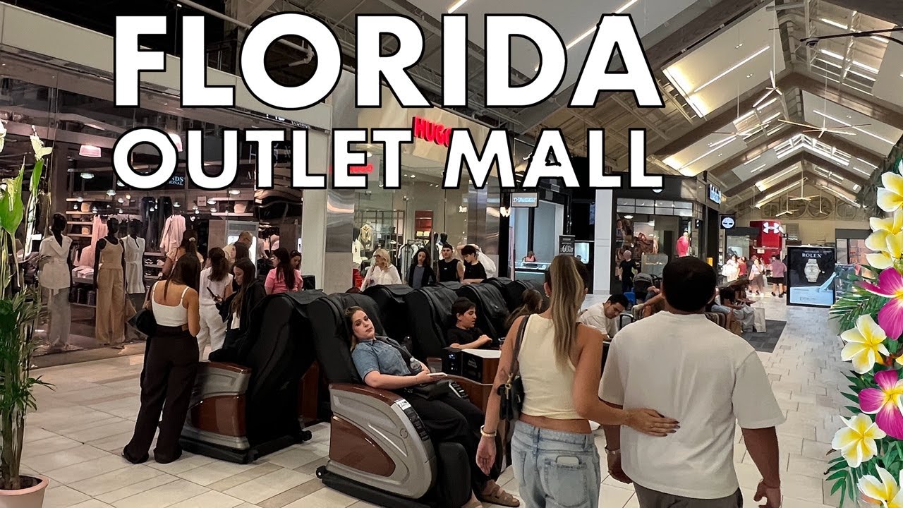 Florida Outlet Mall Sawgrass Mills LIVE Exploring Large USA Outlet Mall