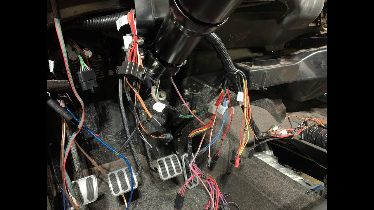 Jeep CJ7 Update 57 - Painless Wiring Install Part 2 - Ignition and Fuse Block