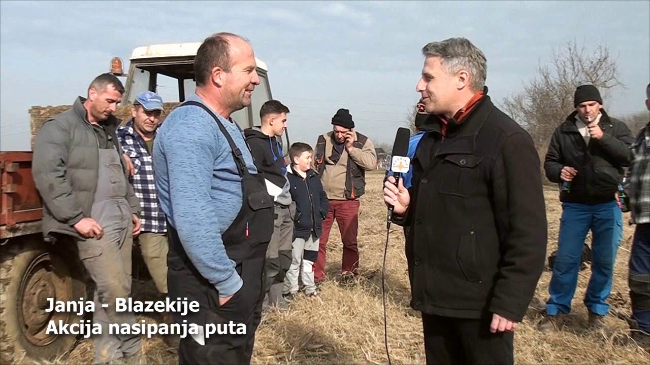 Janja - Blazekije (Akcija nasipanja puta)