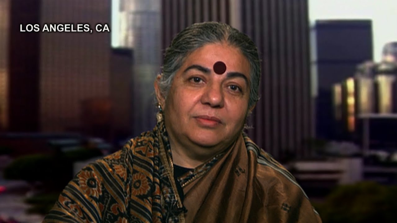 Vandana Shiva on Int'l Women's Day: 