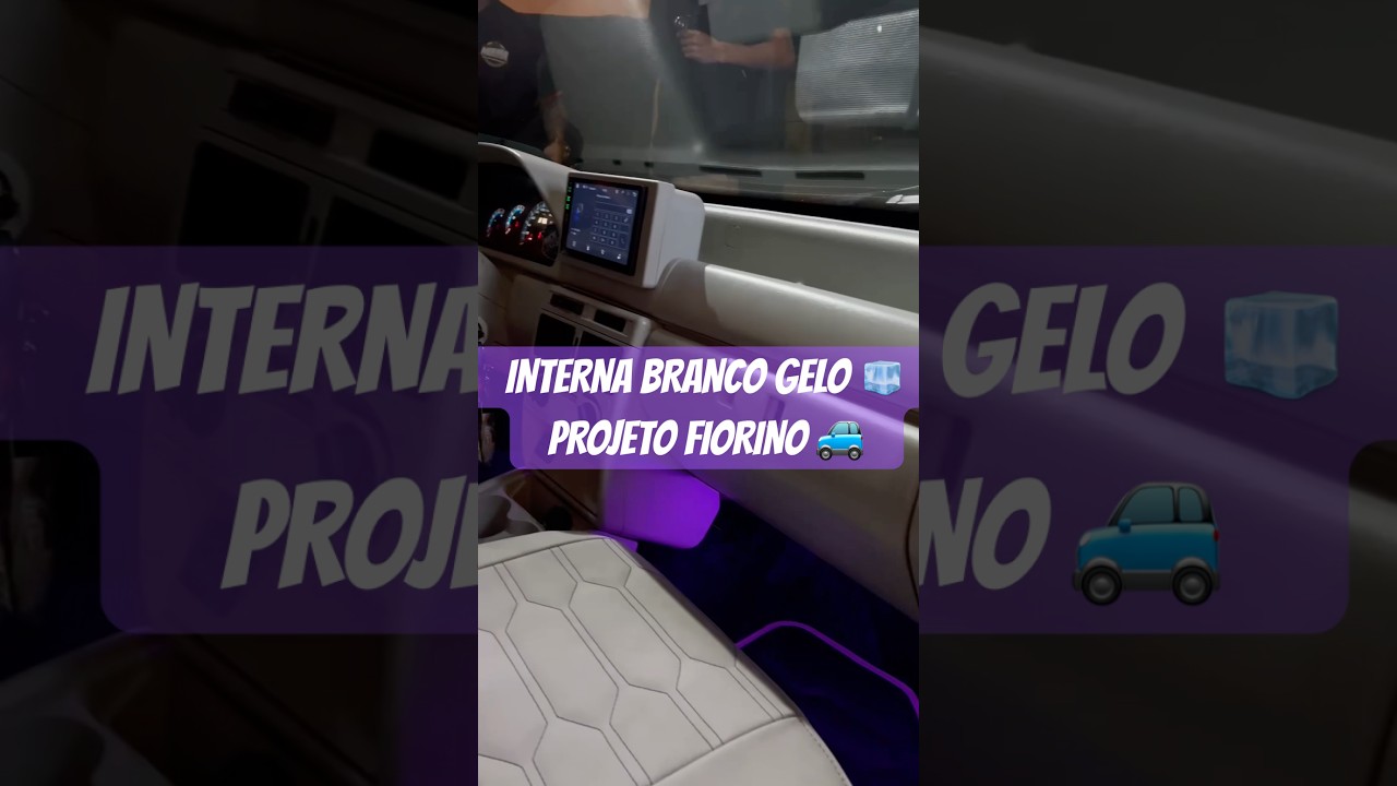 FIORINO COM INTERNA MODIFICADA #fiatuno #fiorino #unomille