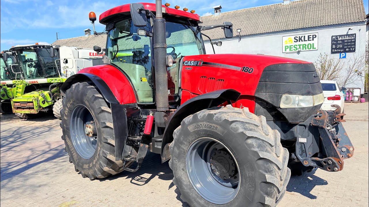 Case PUMA 180! 2010 rok! 180/220 KM FPT BEZ Adblue  i DPF, przedni TUZ i WOM, 8800mtg, pneumatyka
