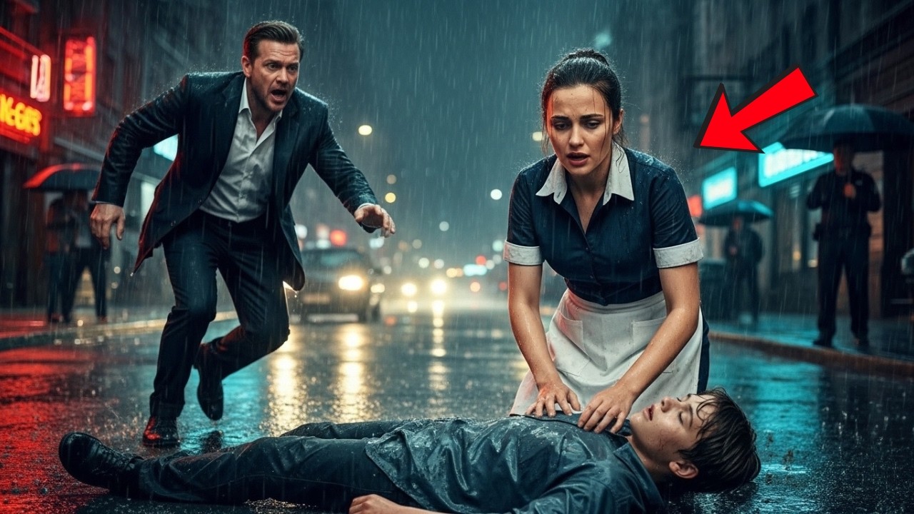 Waitress Saves Collapsing Boy In The Rain — Then Learns He’s Mafia Boss’s Son