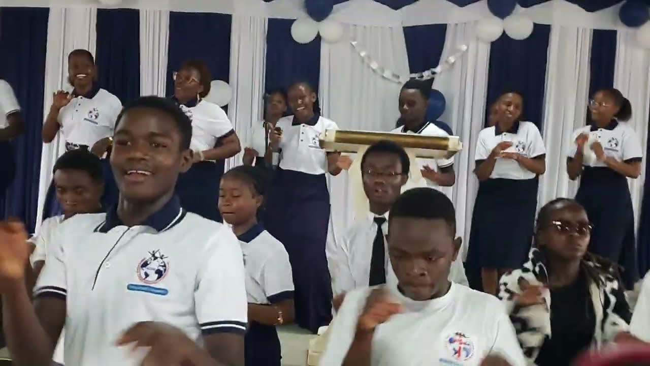 Kelele za ushindi COVERED by LGCI DONYO SABUK during the second anniversary of the church 
