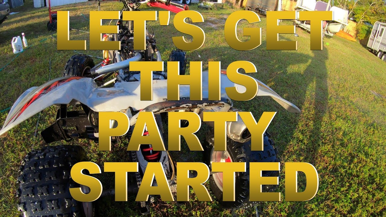03 Polaris Predator 500 Project Part 1 (DISASSEMBLY AND DEEP CLEAN)