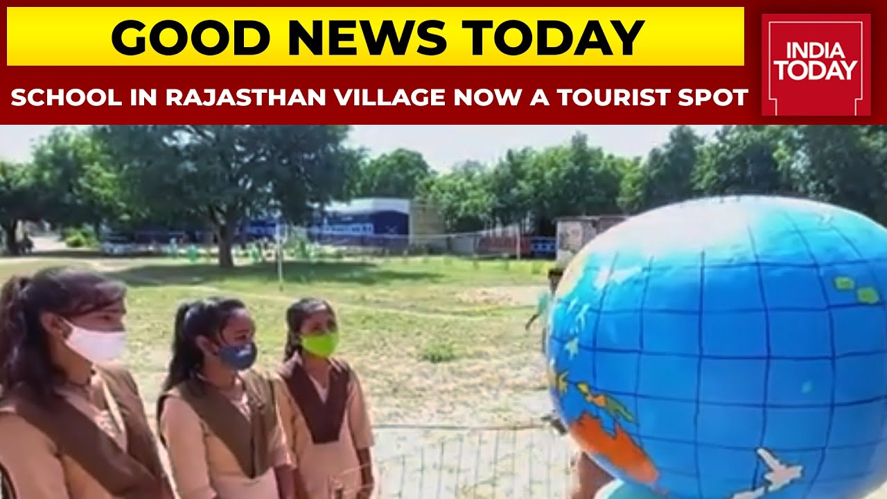 Government School In Rajasthan Village Now A Tourist Spot | Good News Today