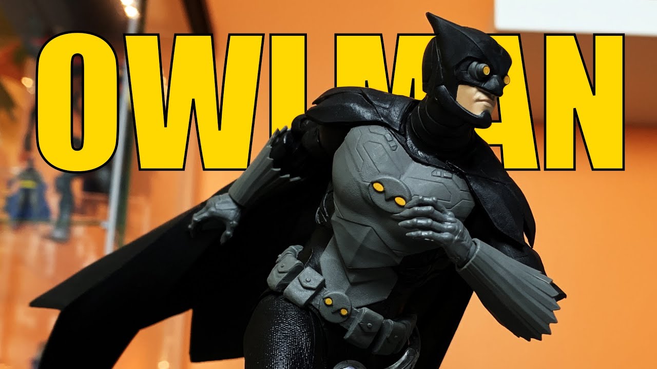 DC Multiverse | Owlman | Starro Build-A-Fig | Crime Syndicate | McFarlane Toys | DC Comics
