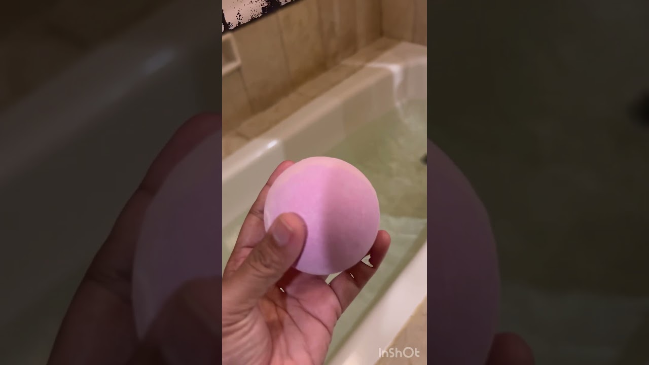 Bath Fizzer from #kkv #smellsgood #bathbomb #bathfizzer #bathtub #metime #shorts #qualitytime