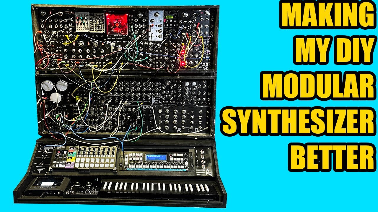 Improving My DIY MODULAR SYNTHESIZER pt1