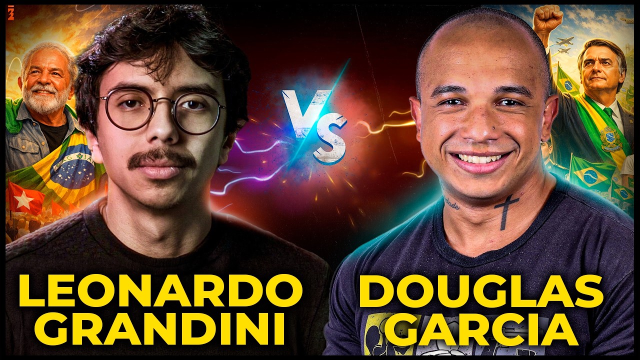 LEONARDO GRANDINI x DOUGLAS GARCIA - ESQUERDA x DIREITA  - PODCAST 3 IRMÃOS #921